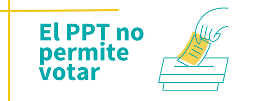 ¡Importante! El PPT no te permite votar en Colombia