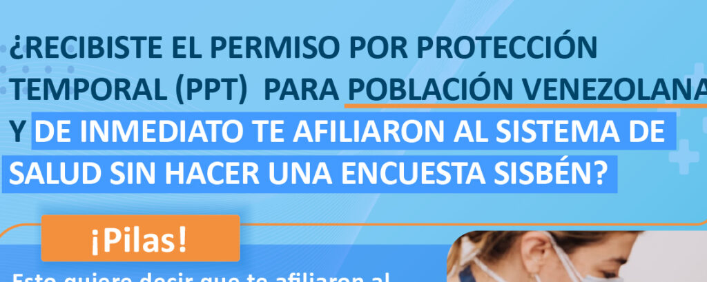 ¿Recibiste el PPT pero no te hicieron la encuesta SISBÉN? ¡Pilas!