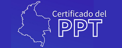 ¿Qué es el certificado del PPT?
