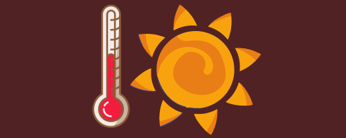 ¡Cuidado con las olas de calor!