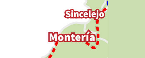 Ruta Sincelejo a Montería